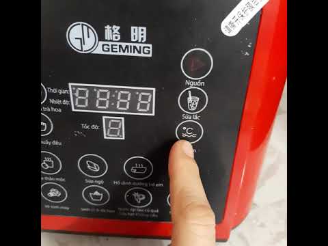 Hướng dẫn sử dụng máy làm sữa hạt geming k20